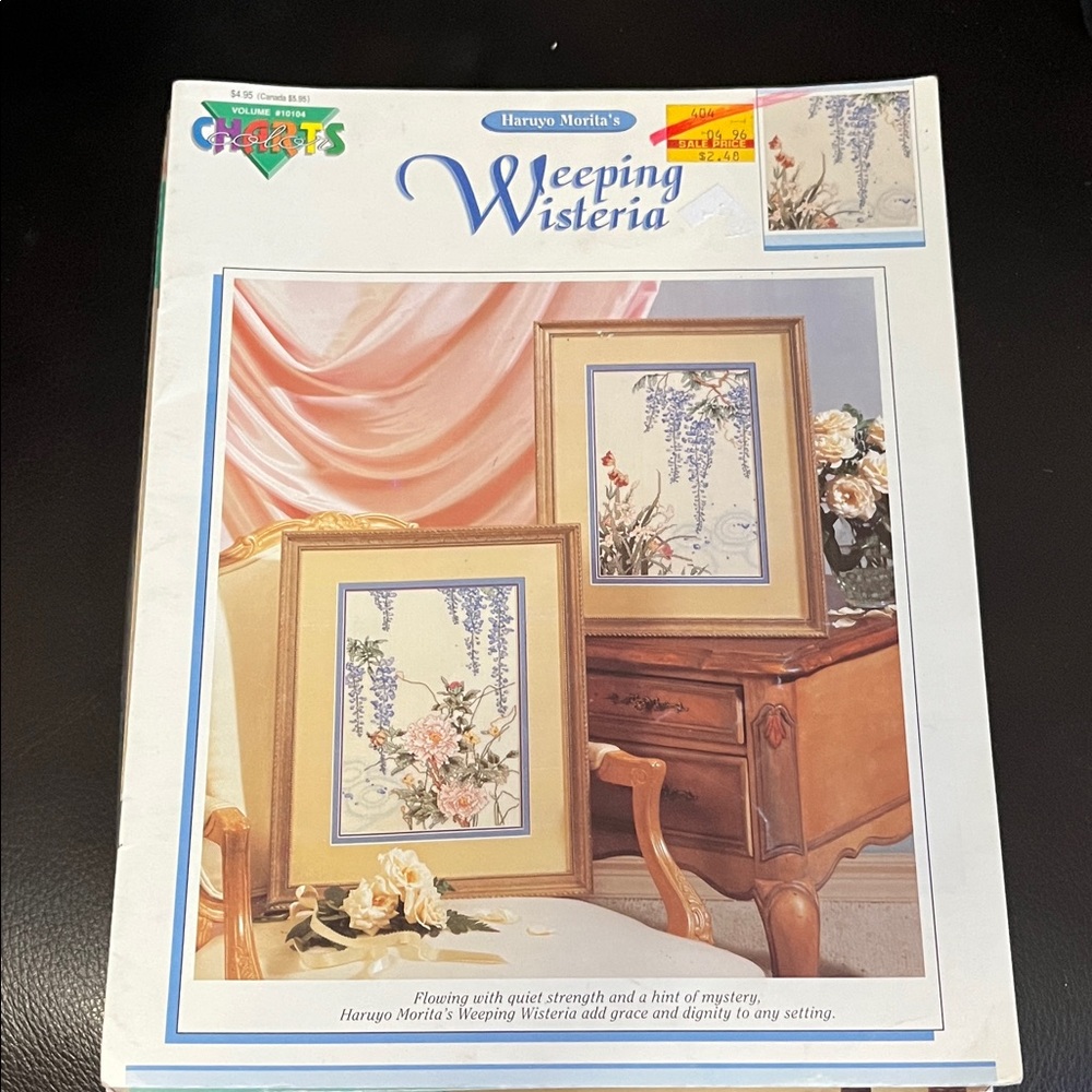 Vintage Cross Stitch patterns bundle of 3 with charts